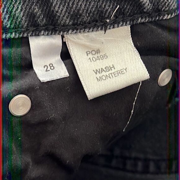 Reformation High Rise Monterey Wash Straight Leg Jeans - Picture 5 of 6